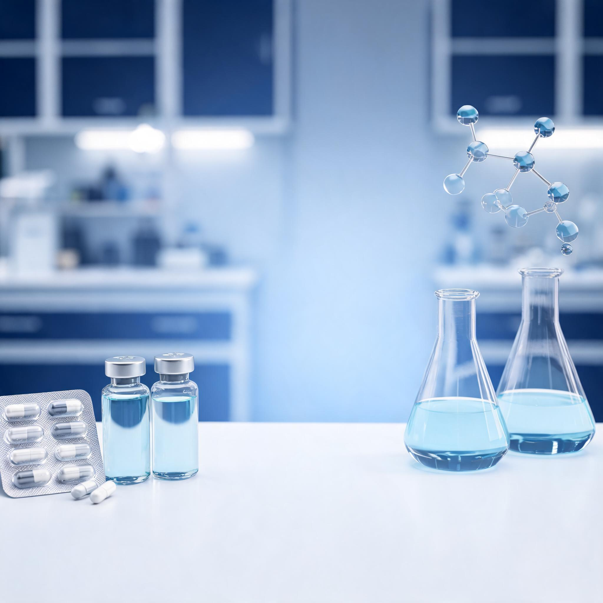 Pharmaceutical facility background